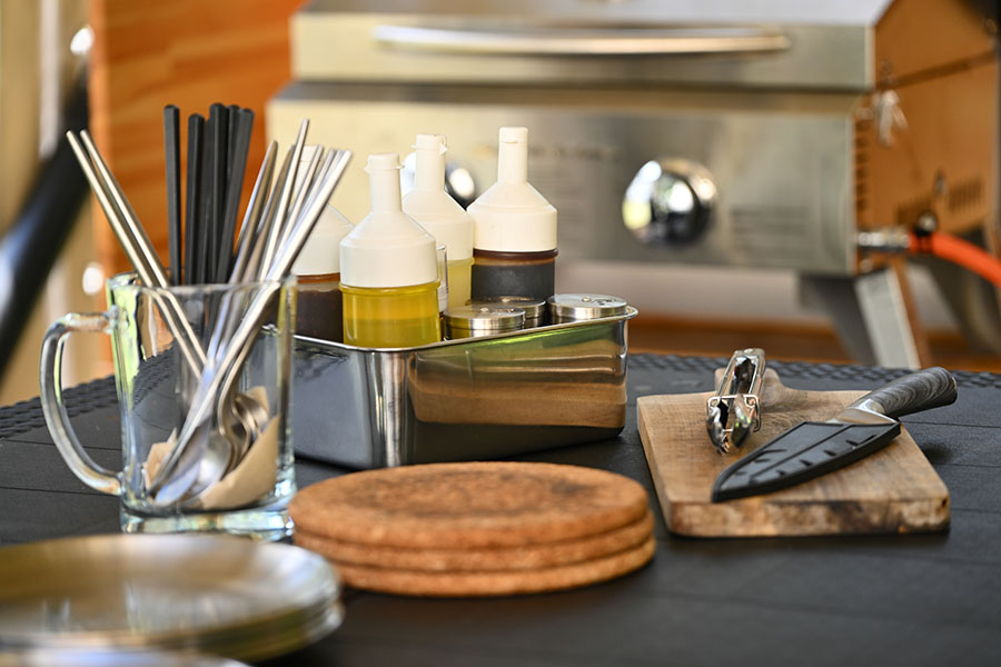 【三重】フリーアンドイージーの調理場